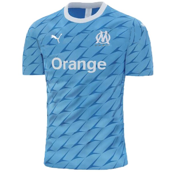 Tailandia Camiseta Marsella Segunda equipación 2019-2020 Azul Claro